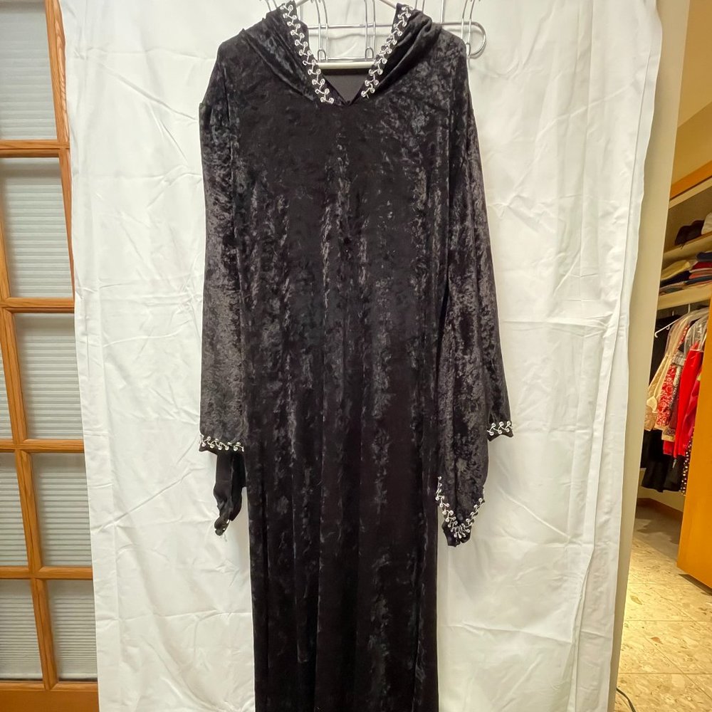 Black Maxi Cloak